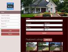 Tablet Screenshot of floridashowcaserealty.com